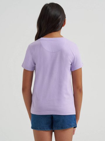 Girl's Foil Star Graphic Tee — alternate view
