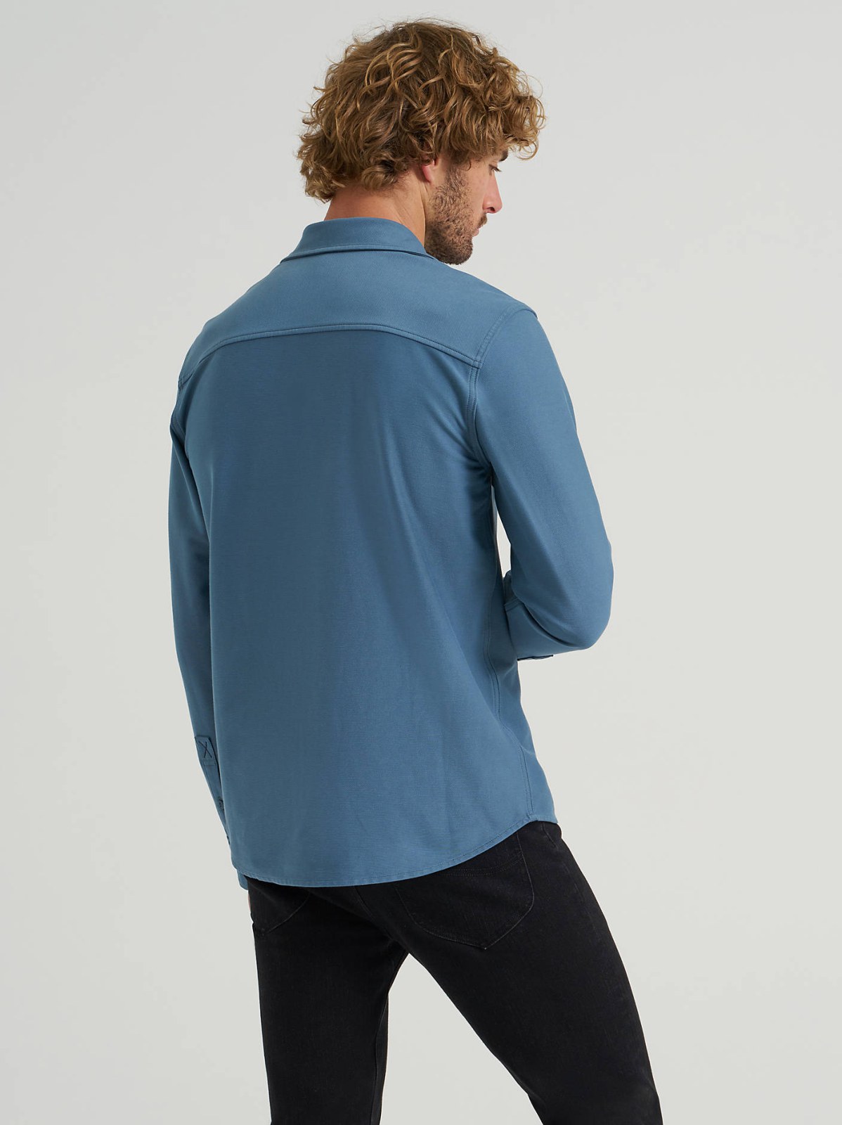 Men's Lee® X All Purpose Knit Long Sleeve Shirt - view 3