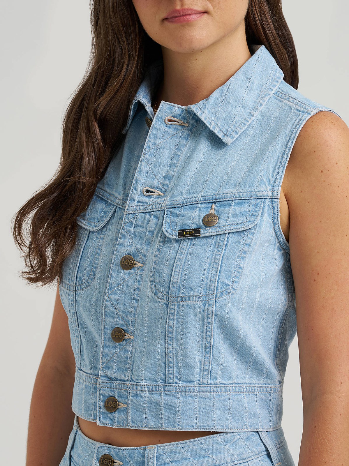 Women's Crop Rider™ Denim Vest - view 3