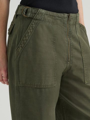 Women's High Rise Loose Utility Pant