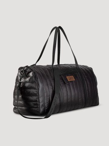 Women's Quilted Puffer Duffle Bag