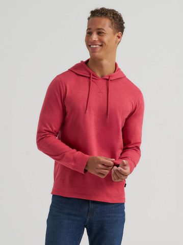 Men's Sueded Jersey Hoodie