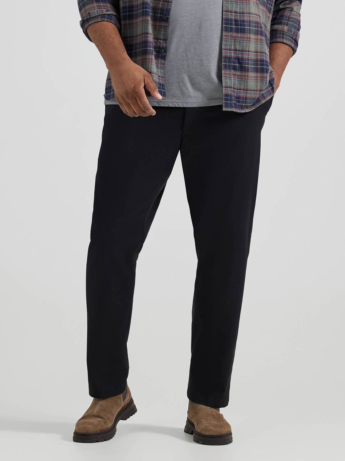 Men's Extreme Motion Relaxed Fit Khaki Pant (Big & Tall) - view 2