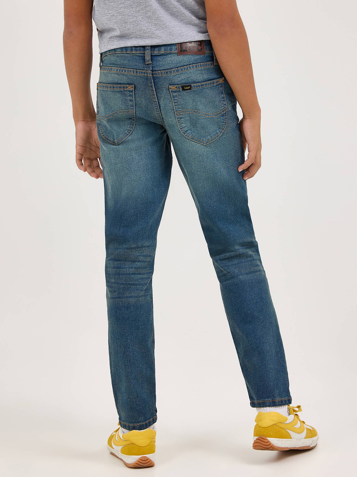 Boy's Slim Straight Stretch Jean - view 3