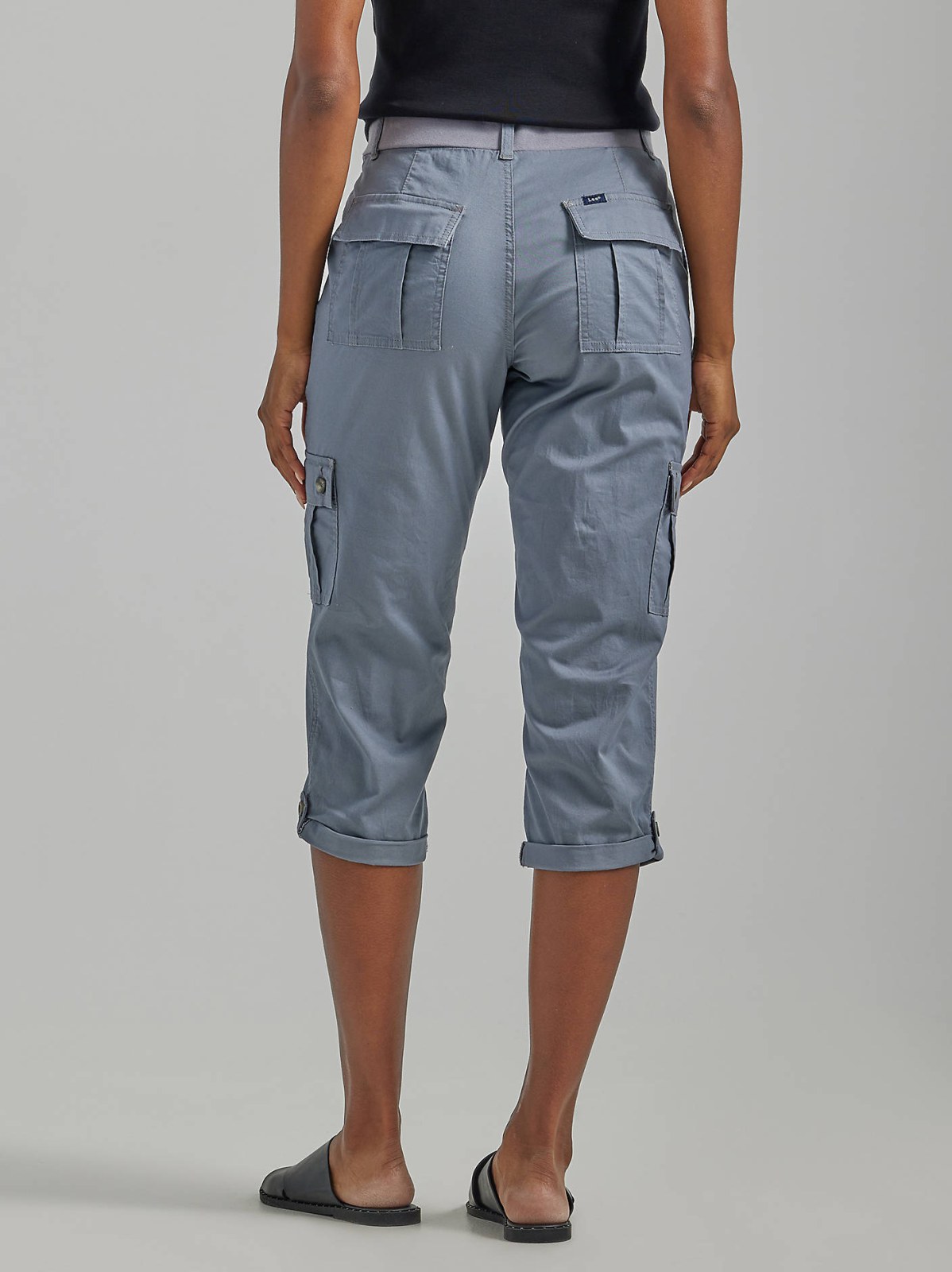 Women's Ultra Lux Comfort with Flex-to-Go Relaxed Fit Cargo Capri - view 2
