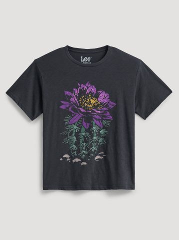 Women's Blooming Floral Graphic Tee