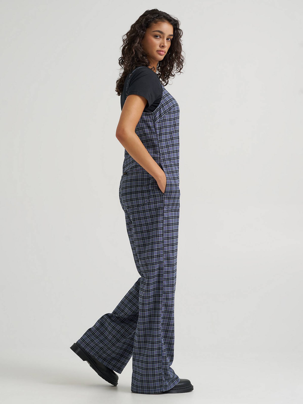 Women's Preppy Wide Leg Jumpsuit - view 4