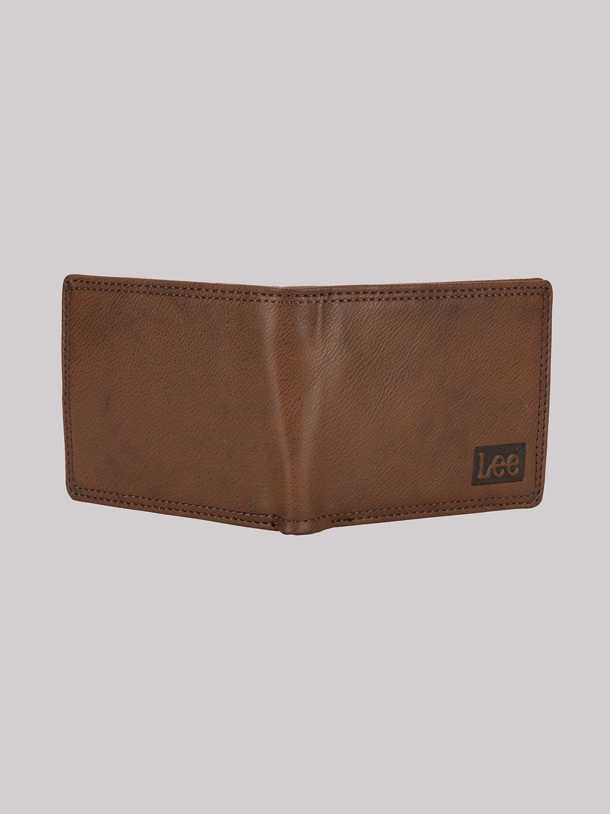 Men's Embossed Logo Tumbled Passcase Wallet - view 4
