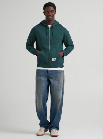 Men's Relaxed Fit Essential Workwear Full Zip Jacket