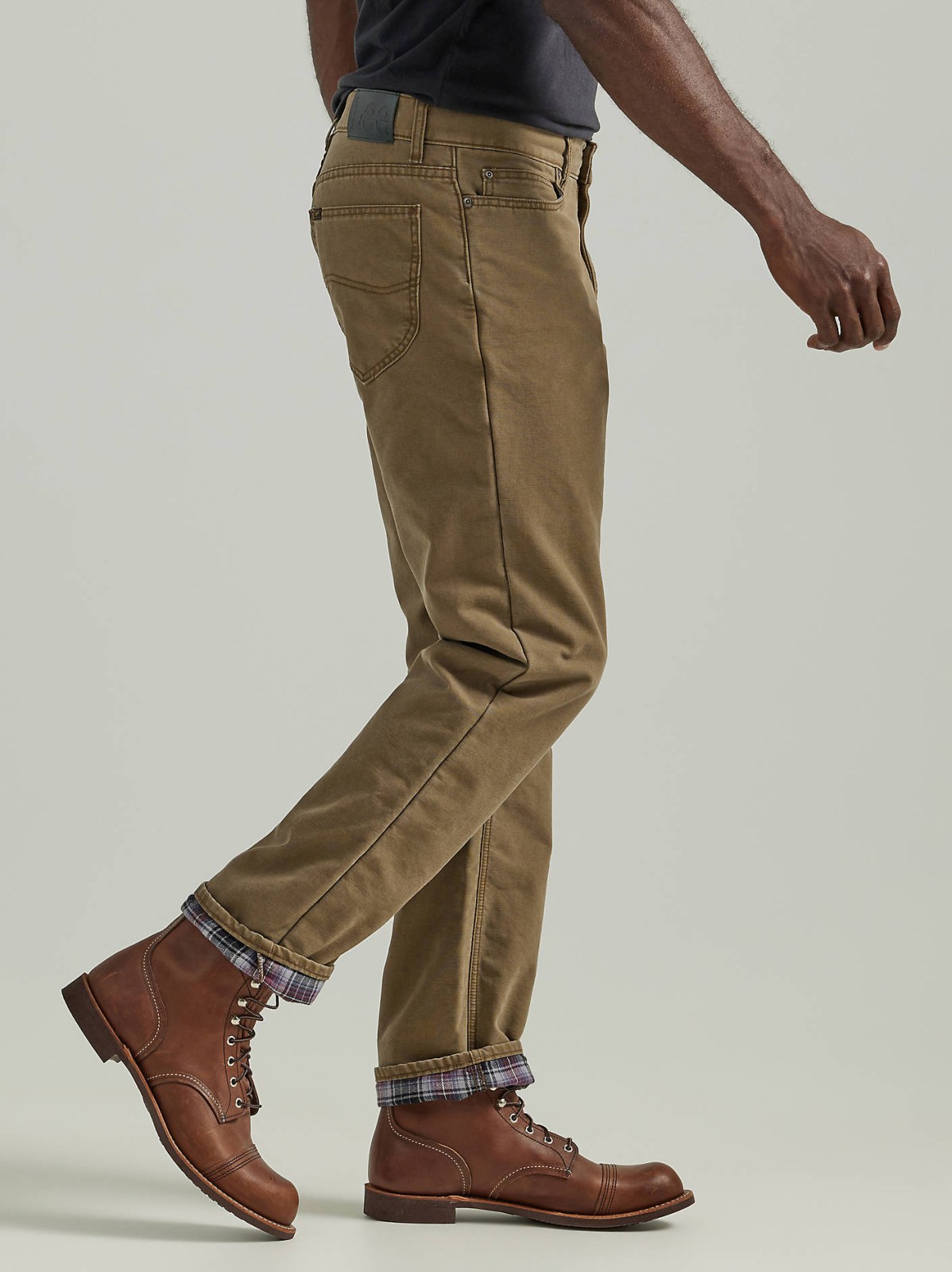 Men's Legendary Relaxed Fit Flannel and Fleece Lined Jean - view 4