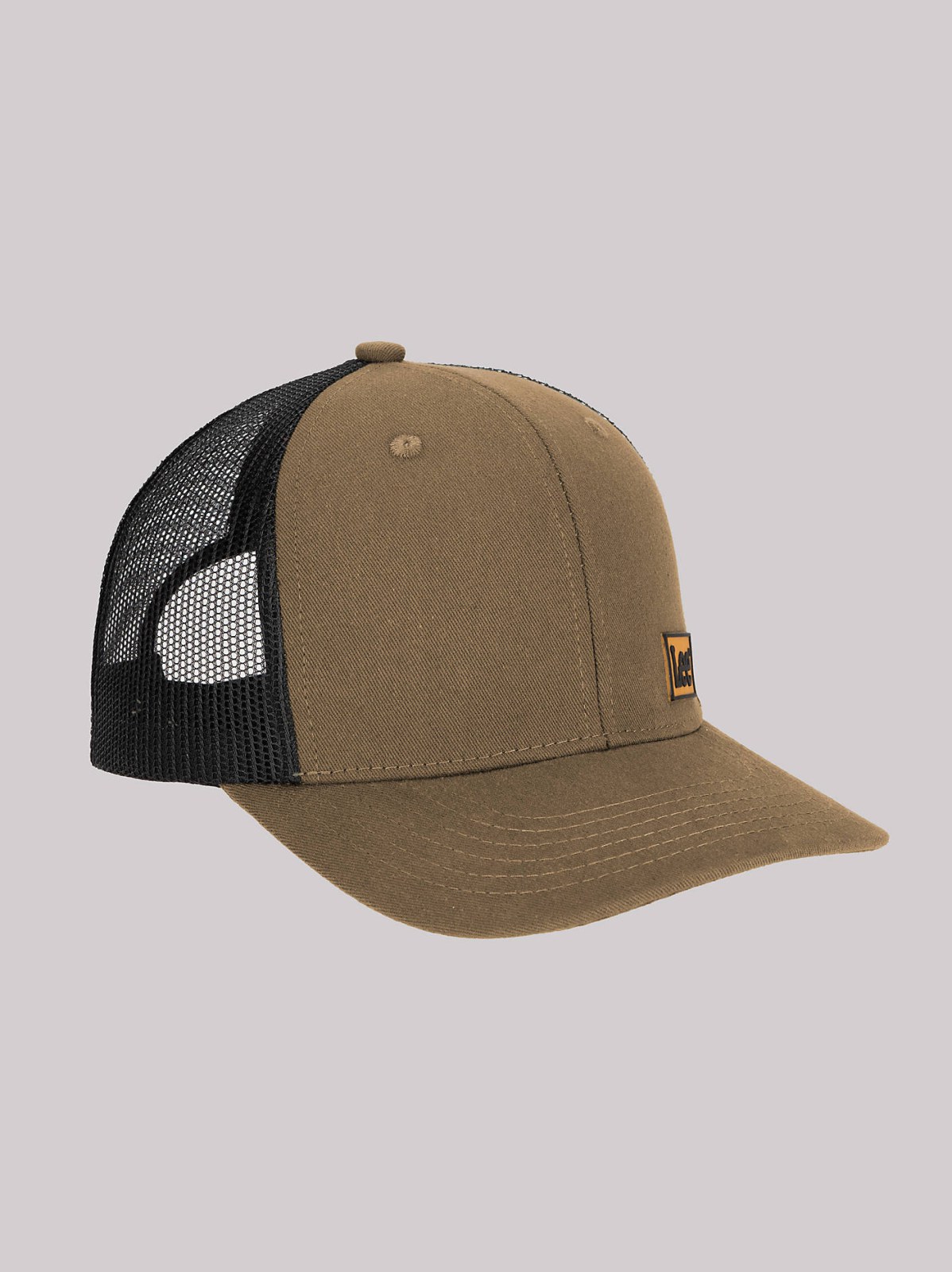 Men's Rubber Logo Patch Mesh Hat - view 3