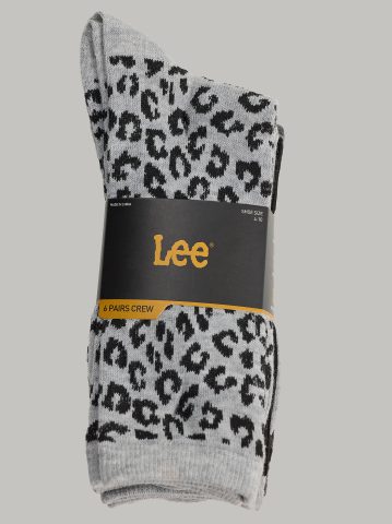 Women's 6-Pack Fashion Crew Socks — alternate view