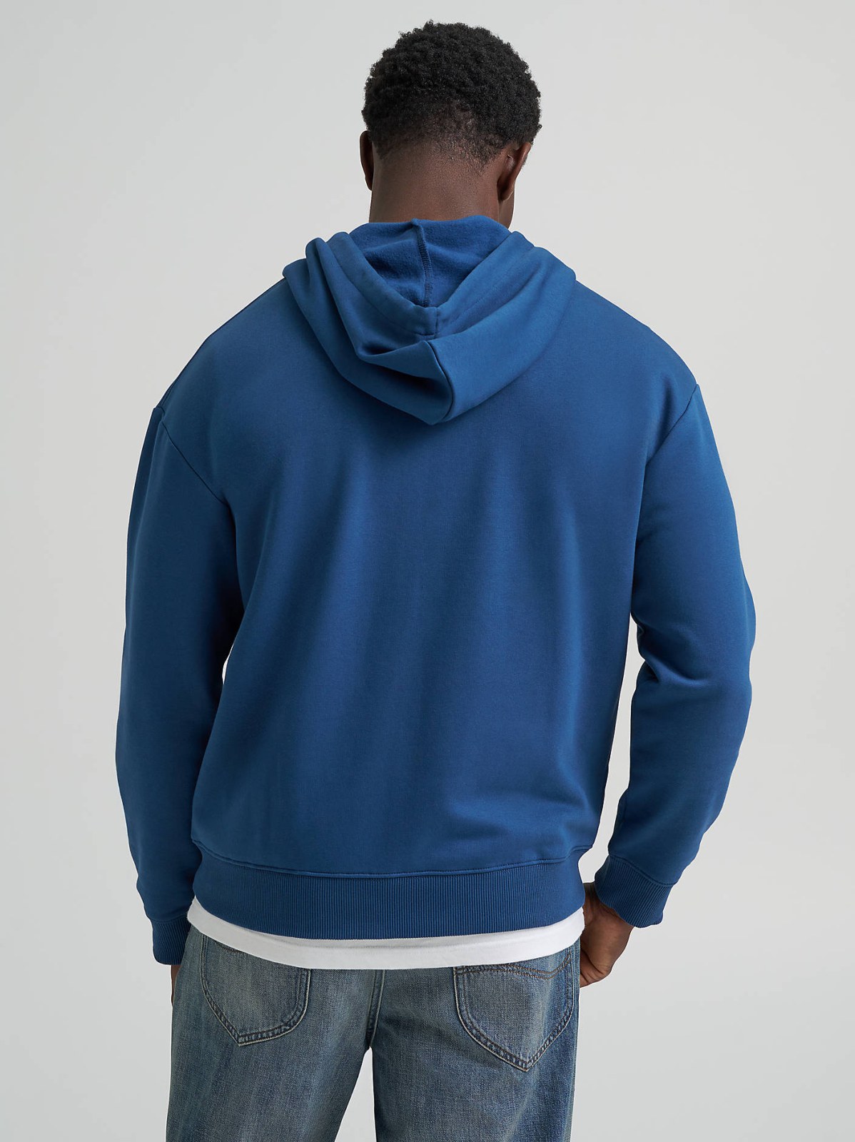 Men's Relaxed Fit Essential Workwear Full Zip Jacket - view 3