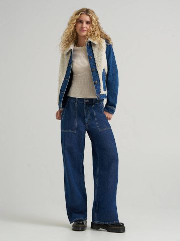 Women's Patch Pocket Slouch Jean