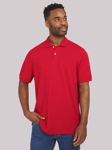 Men's Solid Performance Polo Shirt