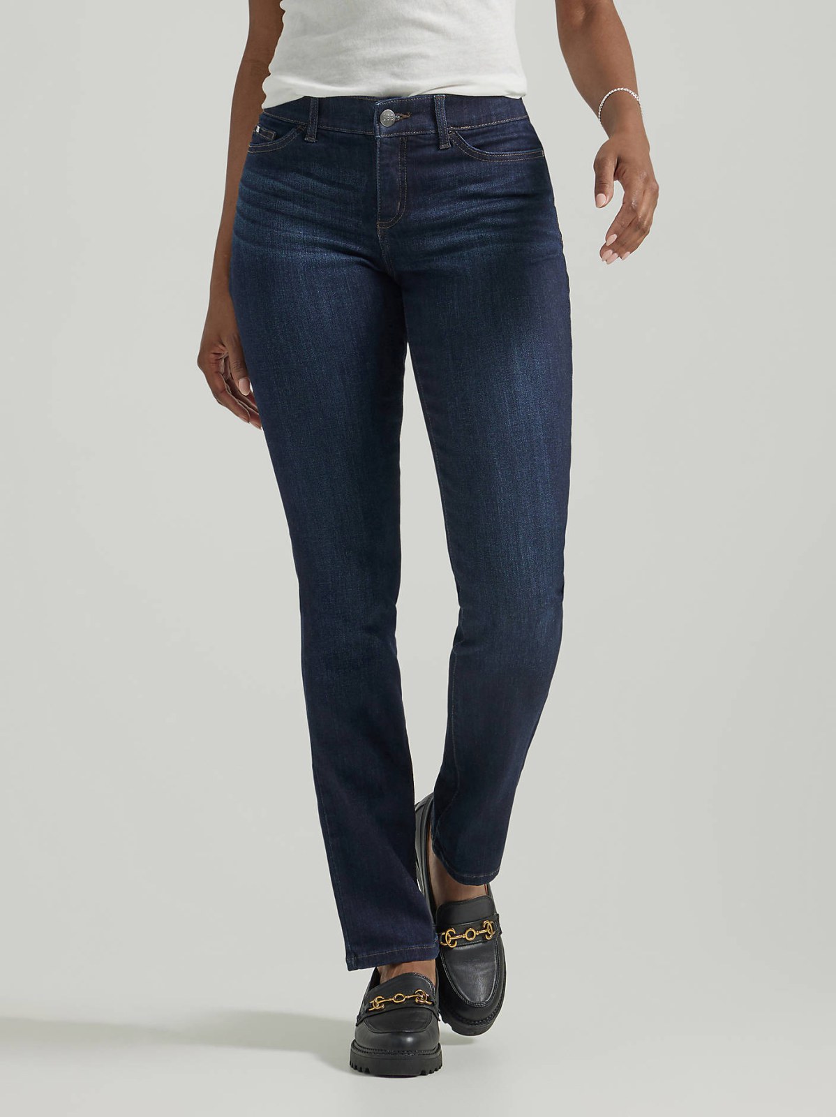 Women's Ultra Lux Comfort with Flex Motion Straight Jean - view 3