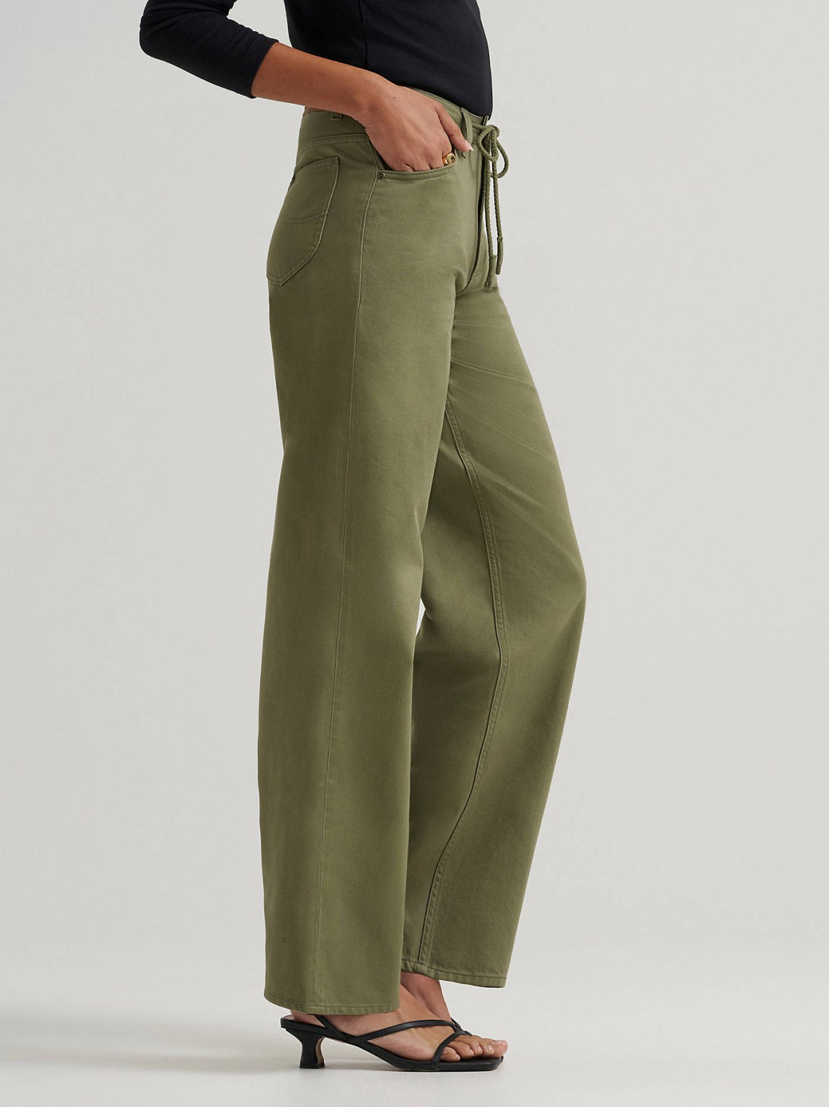 Women's Legendary Loose Drawstring Trouser Pant - view 4