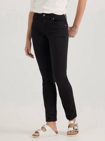 Women's Ultra Lux Comfort Flex Motion Slim Straight Jean with Ever Fit®