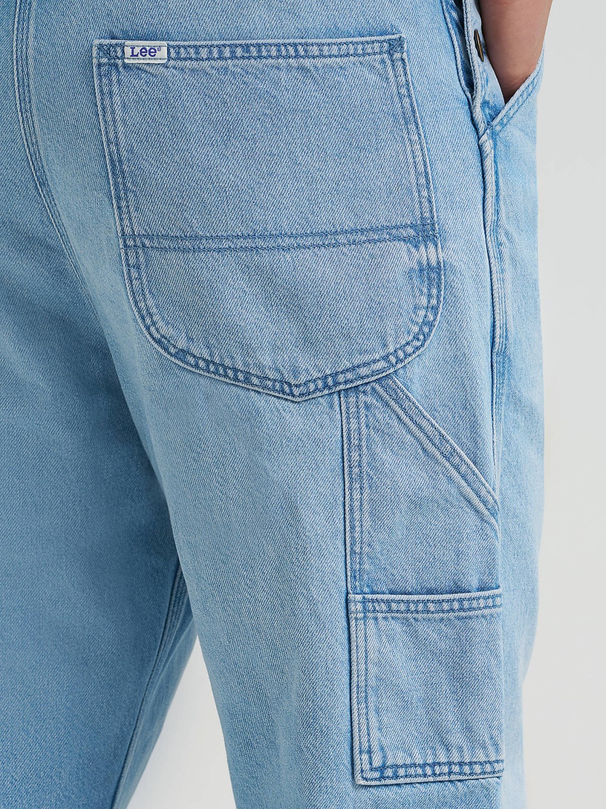 Men's Relaxed Straight Button Fly Bib Overall - view 5