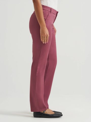 Women's Wrinkle Free Relaxed Fit Straight Leg Pant