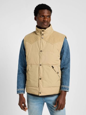 Men's Reversible Western Puffer Vest