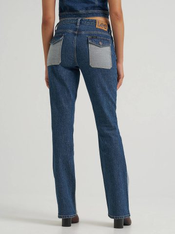 Women's Reversed Denim Bootcut Jean