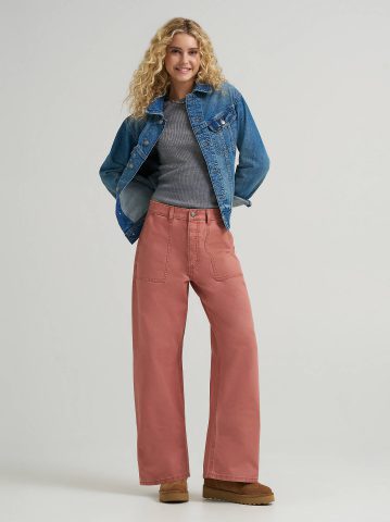 Women's Patch Pocket Slouch Pant