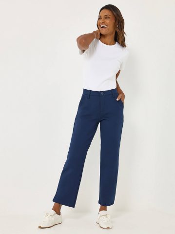 Women's Ultra Lux Comfort Any Wear Side Vent Ankle Pant