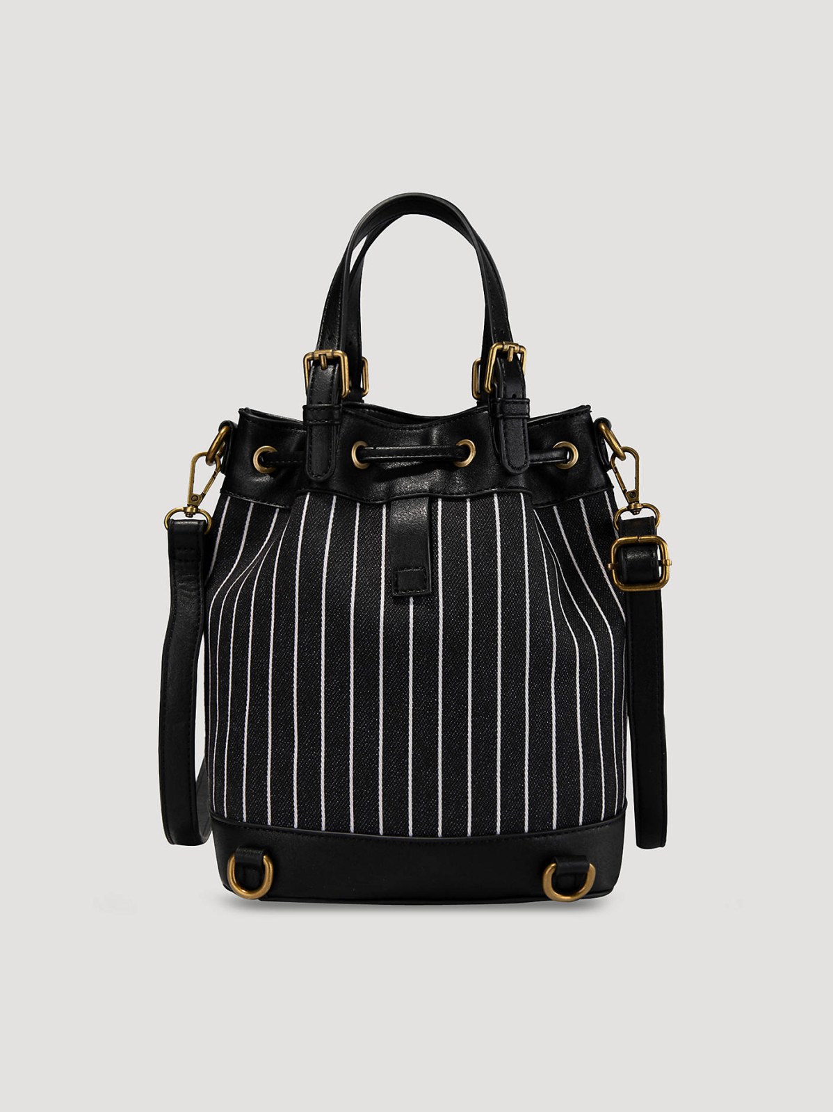 Women's Striped Bucket Backpack - view 2