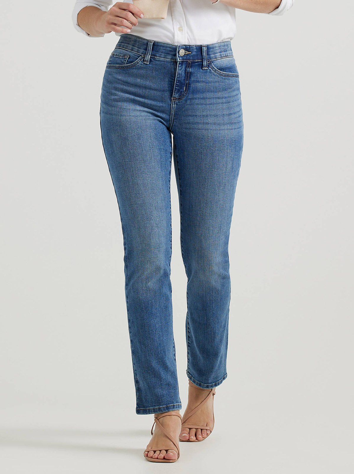 Women's Ultra Lux Comfort with Flex Motion Straight Jean - view 2