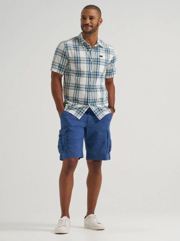 Men's Short Sleeve All Purpose Button Down Shirt