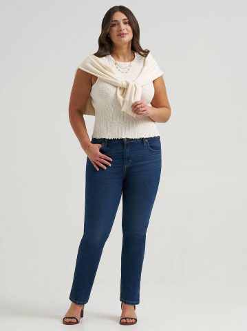 Women's Legendary High Rise Slim Straight Jean