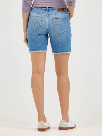 Women's Legendary Frayed Hem Side Slit Short
