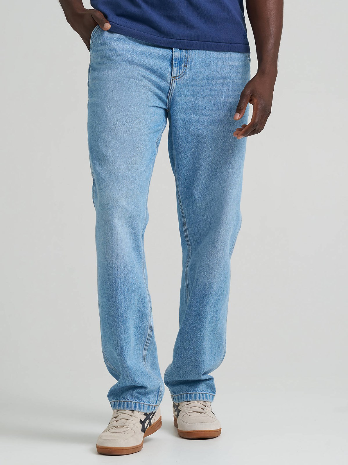 Men's 100% Cotton Loose Straight Carpenter Jean - view 2