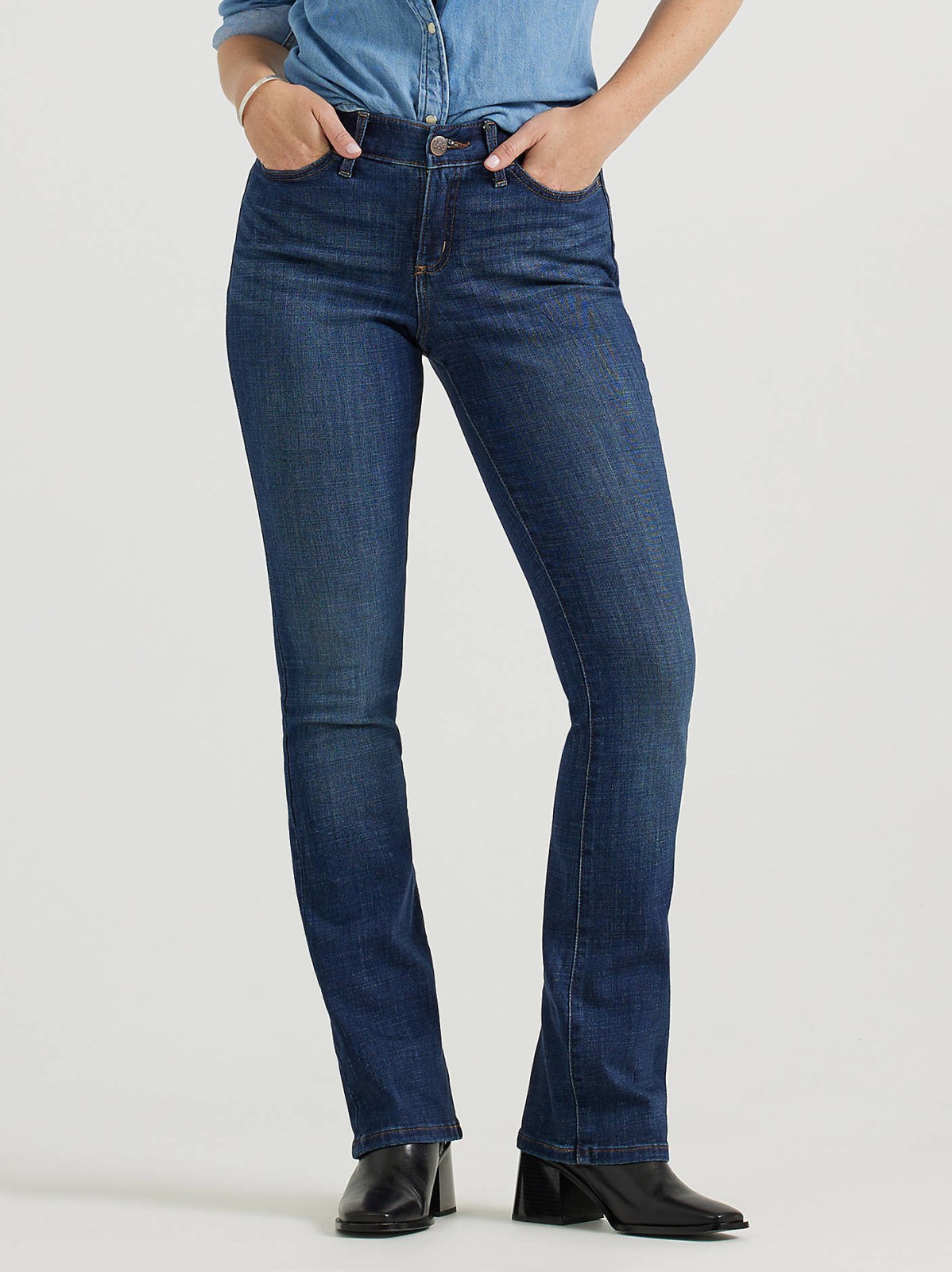 Women's Ultra Lux Comfort with Flex Motion Bootcut Jean - view 2