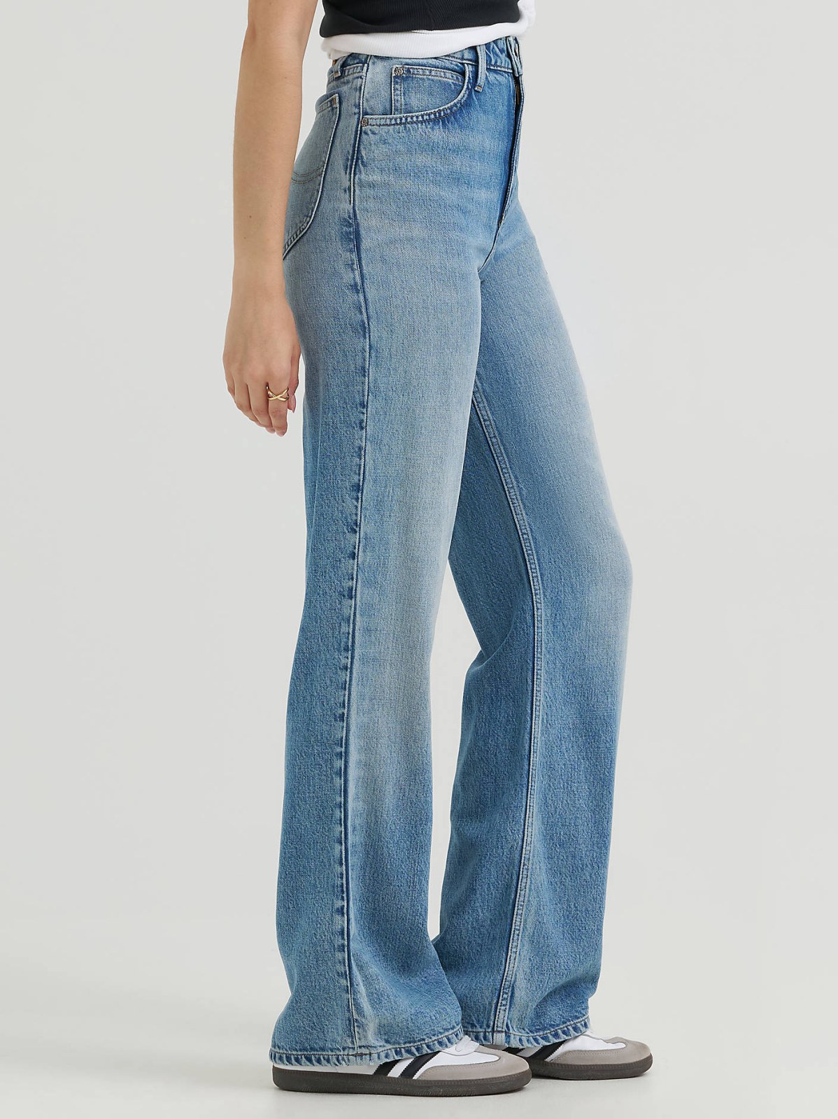 Women's Premium LQD High Rise Retro A-Line Jean - view 4