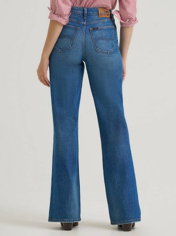 Women's Premium High Rise Retro A-Line Jean