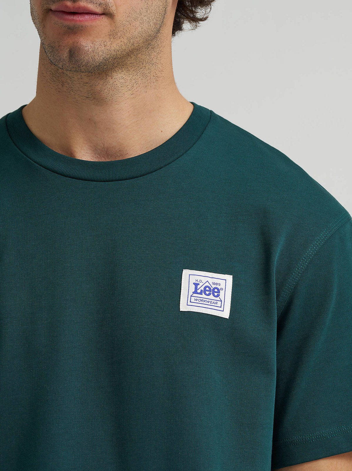 Men's Relaxed Fit Patch Logo Tee - view 4