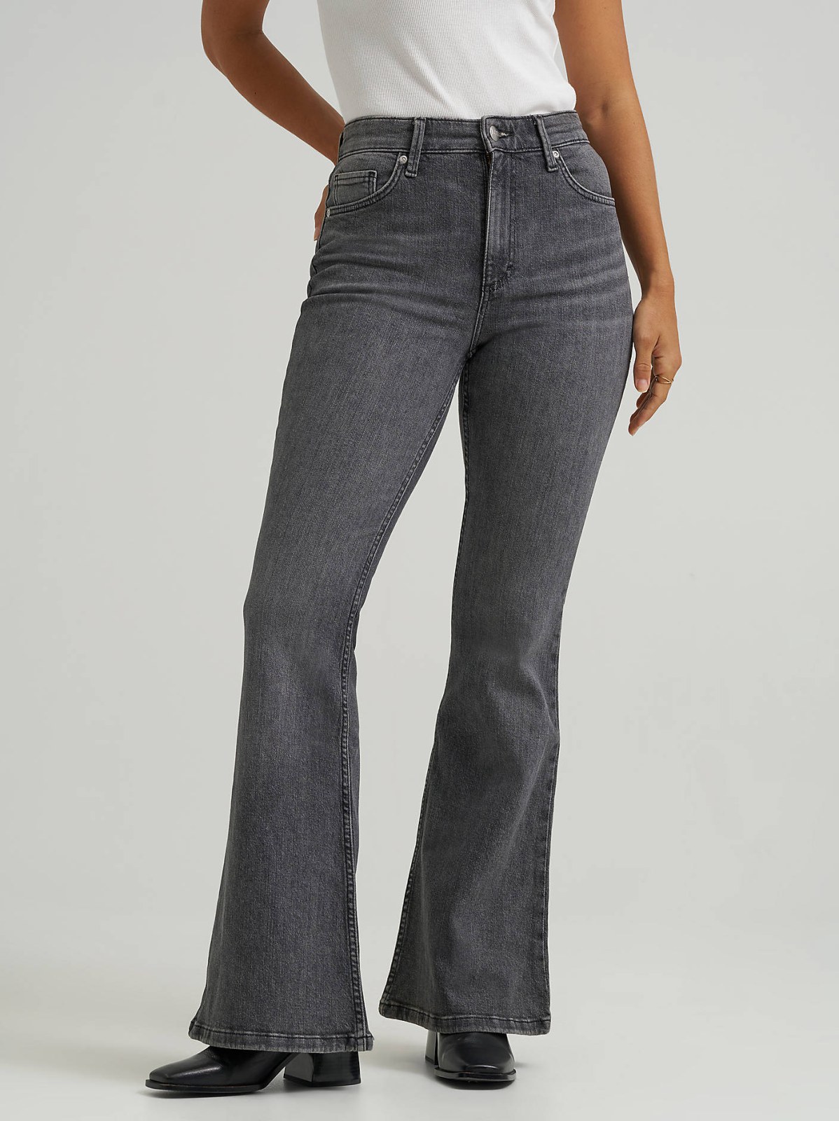 Women's High Rise Flare Jean - view 2