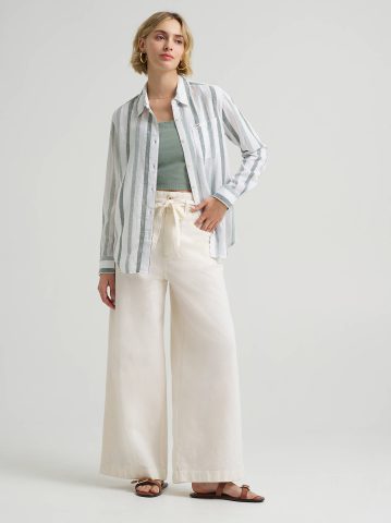 Women's All Purpose Print Button Down Shirt