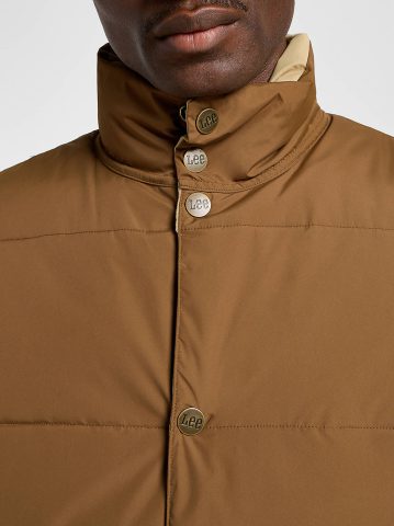 Men's Reversible Western Puffer Vest