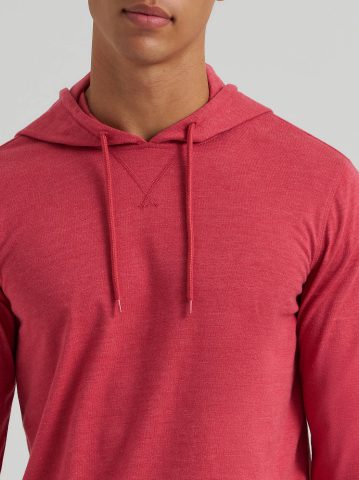 Men's Sueded Jersey Hoodie