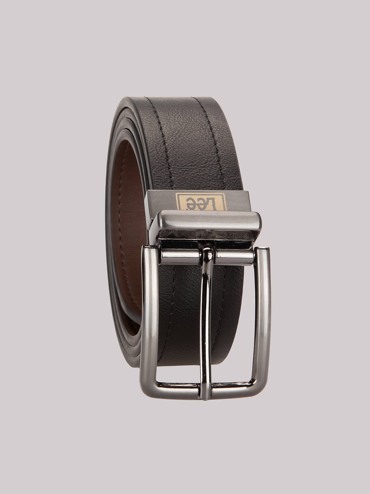 Men's Logo Stamped Reversible Belt - view 3