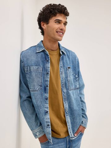 Men's Engineer Button Down Overshirt