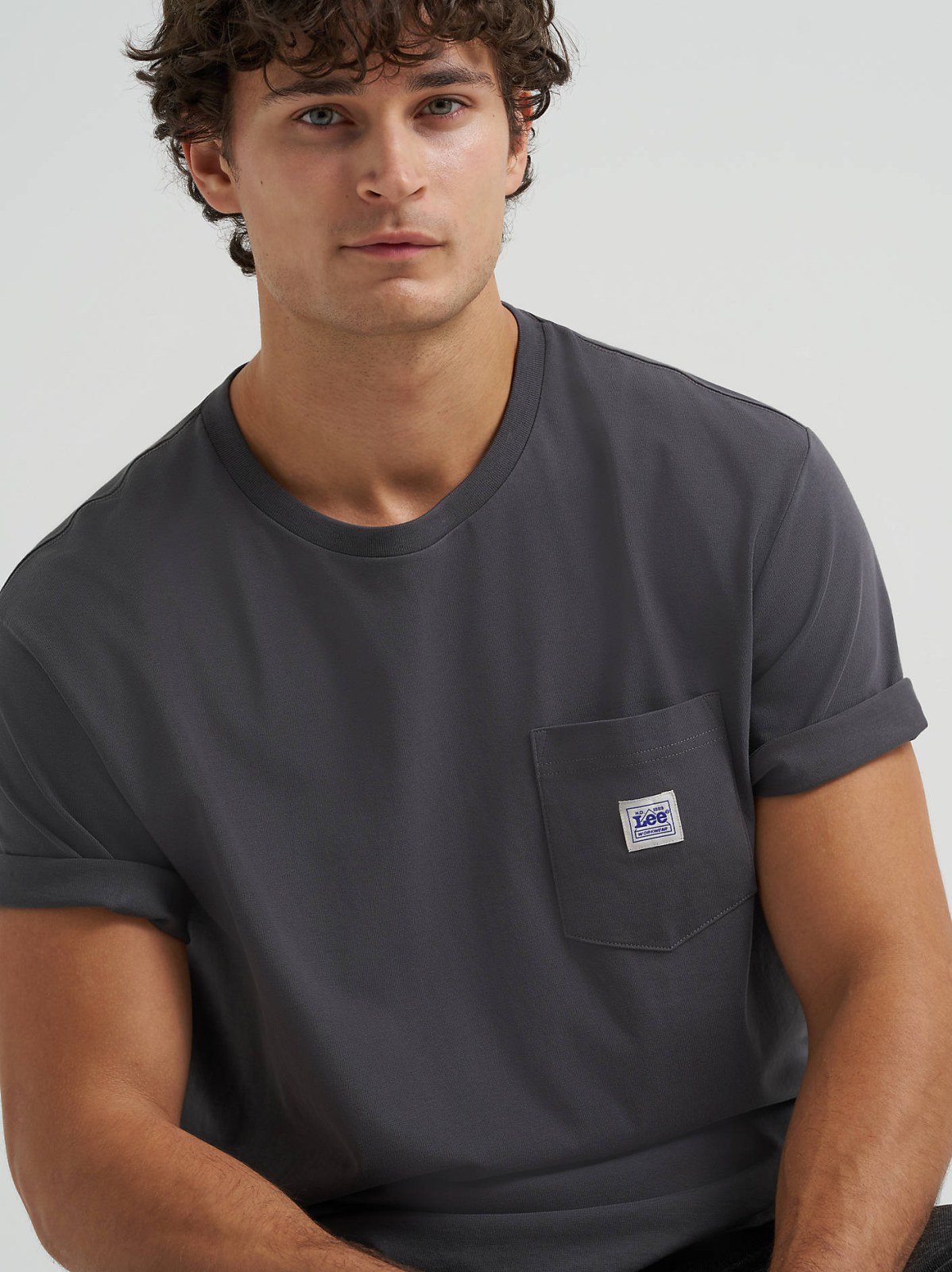 Men's Workwear Pocket Tee - view 3
