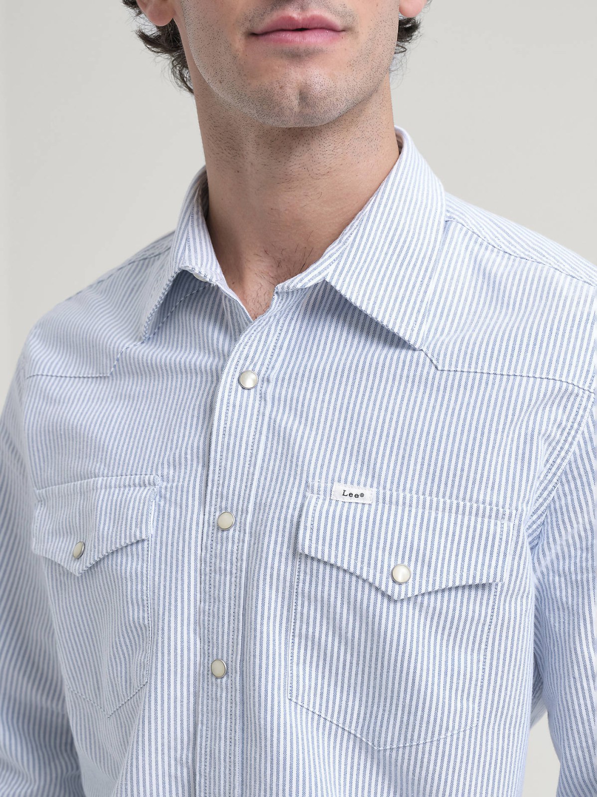 Men's Lee® x J.Crew Oxford Western Shirt - view 5