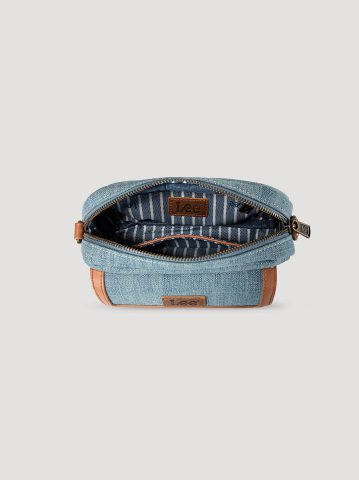 Women's Denim Canvas Belt Bag With Wallet