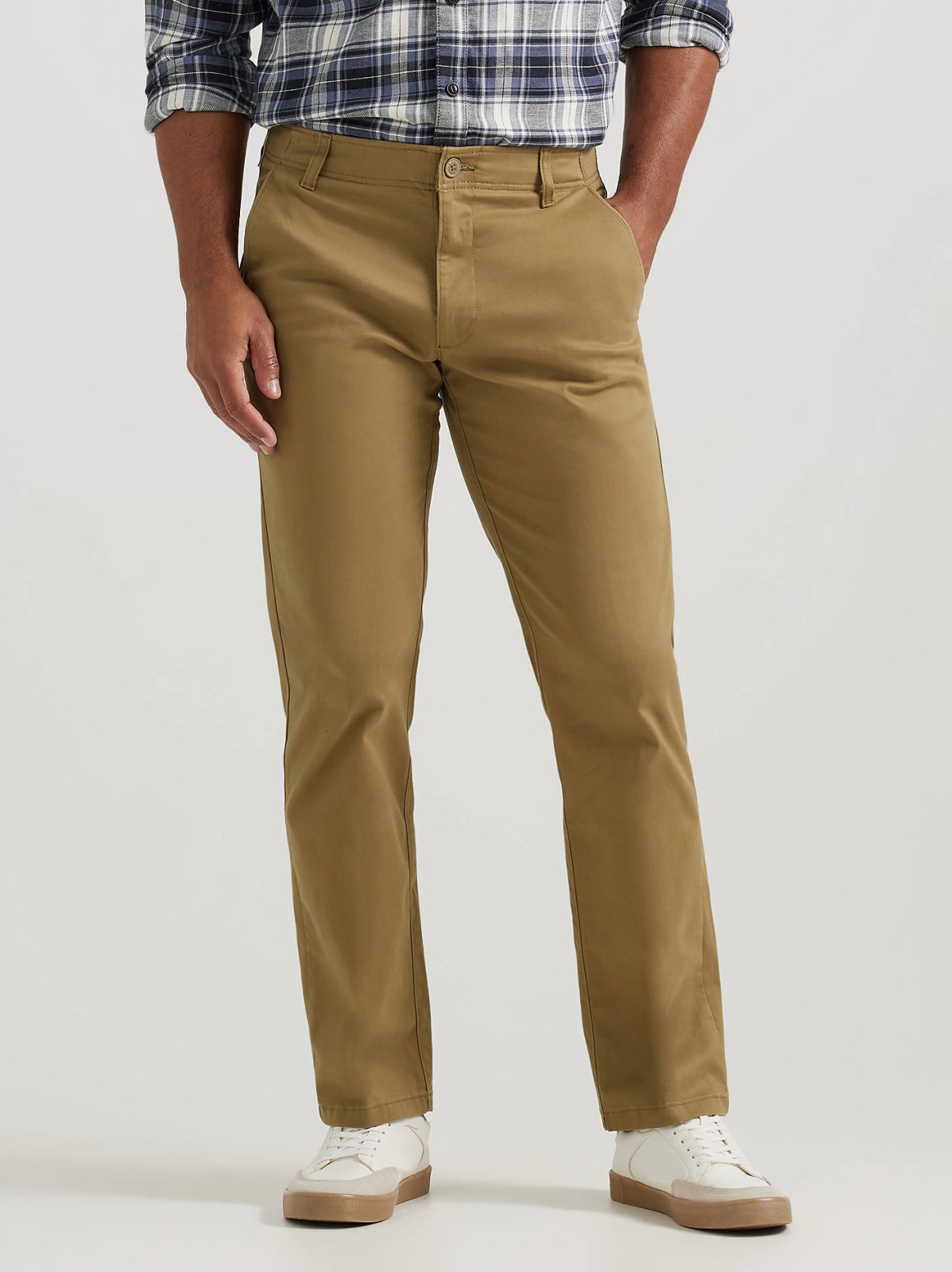 Men's Extreme Motion Flat Front Khaki Pant - view 2