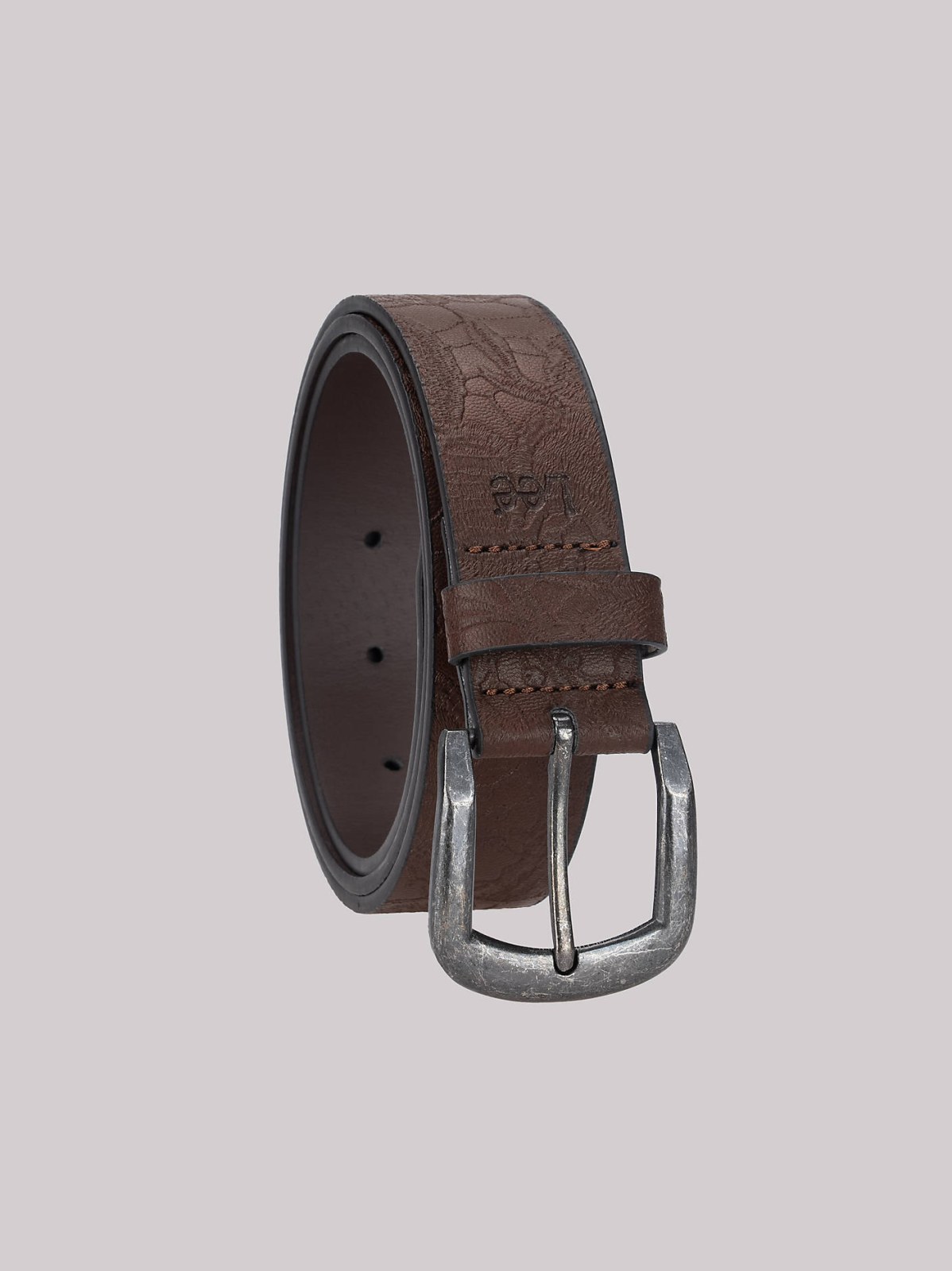 Women's Floral Embossed Belt - view 2
