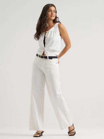 Women's V-Neck Stripe Tank Top